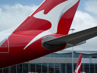 Qantas plane