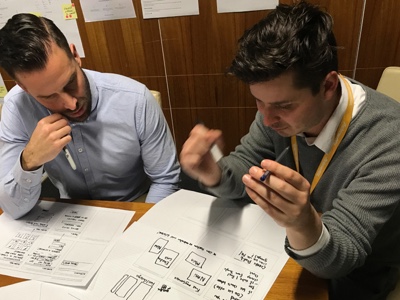 Attendees in workshop